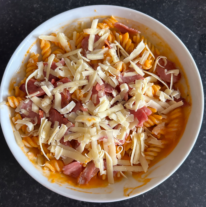 bacon pasta
