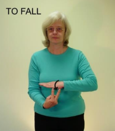 sign for to falll