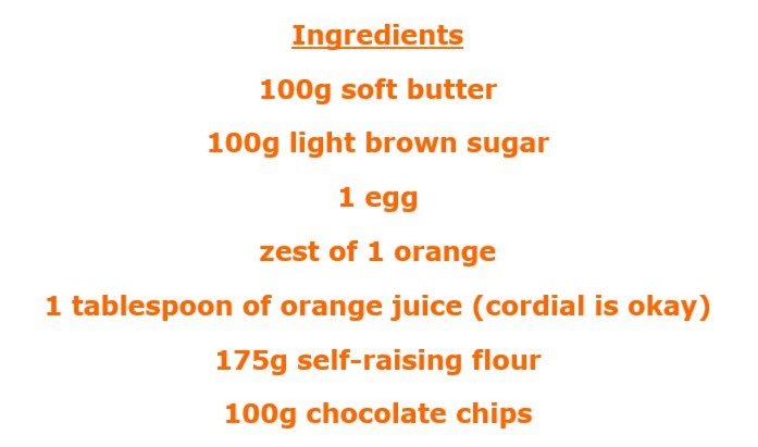 ingredients