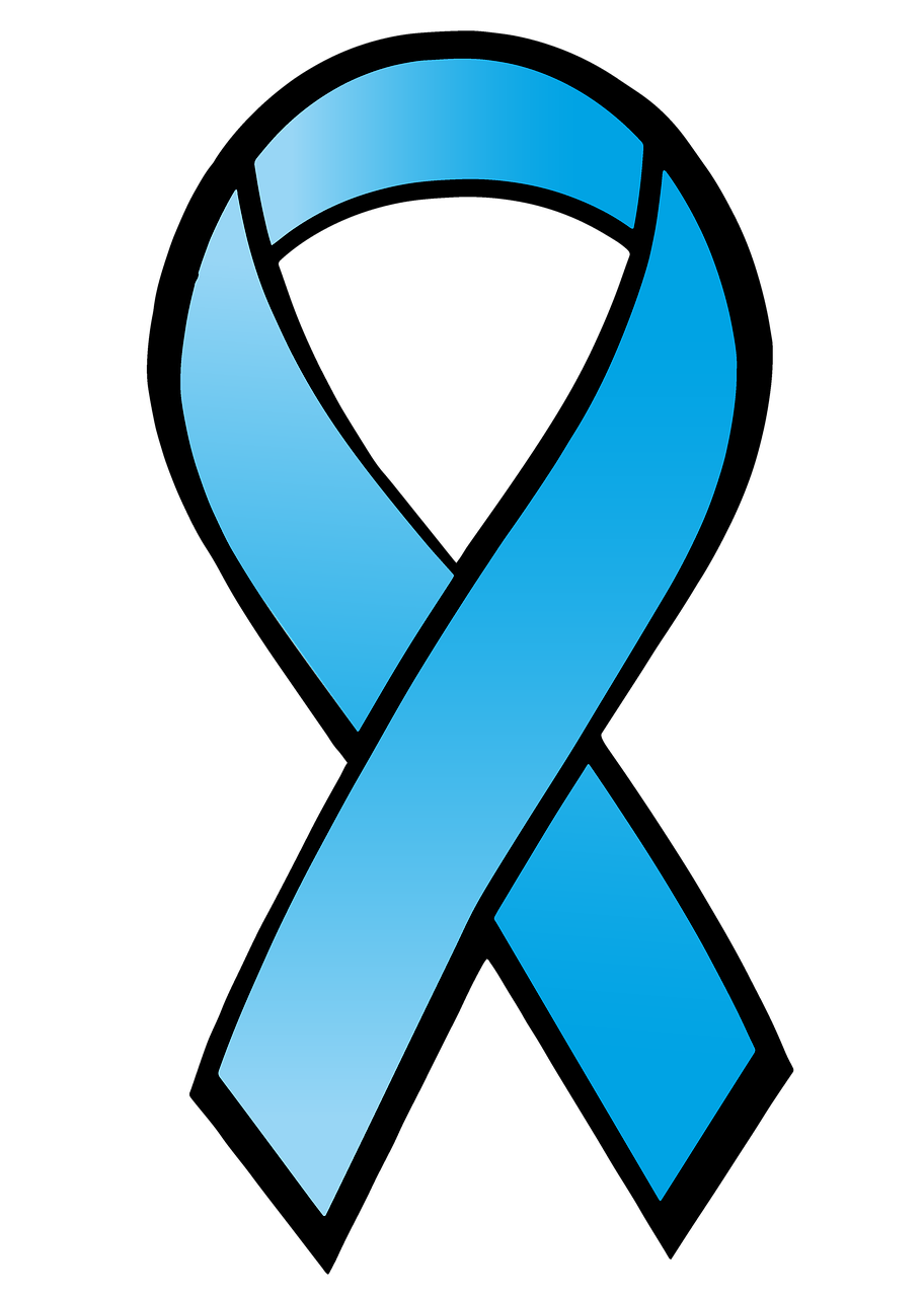 blue ribbon