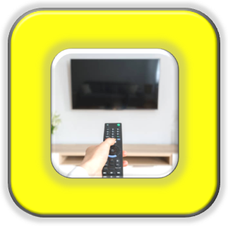 remote control and television