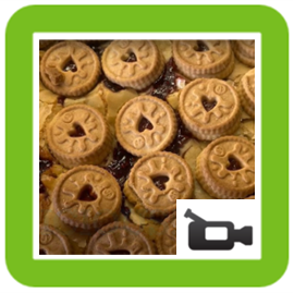 Jammy Dodger Blondies