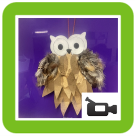 How To Make A Hanging Owl